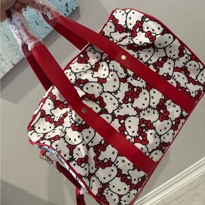 Sanrio hello kitty and friends rolling duffle bag suitcase